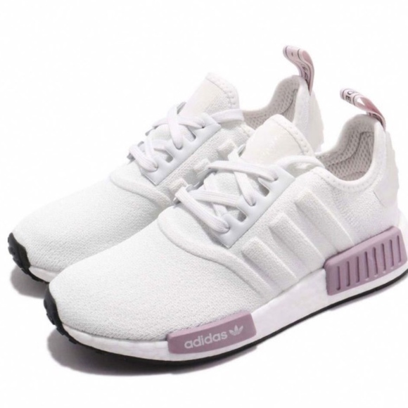 NWT adidas NMD_R1 White Running Workout Shoes - Picture 4 of 8